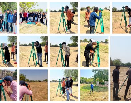 A Report on One Day Field Project on Contour Survey
