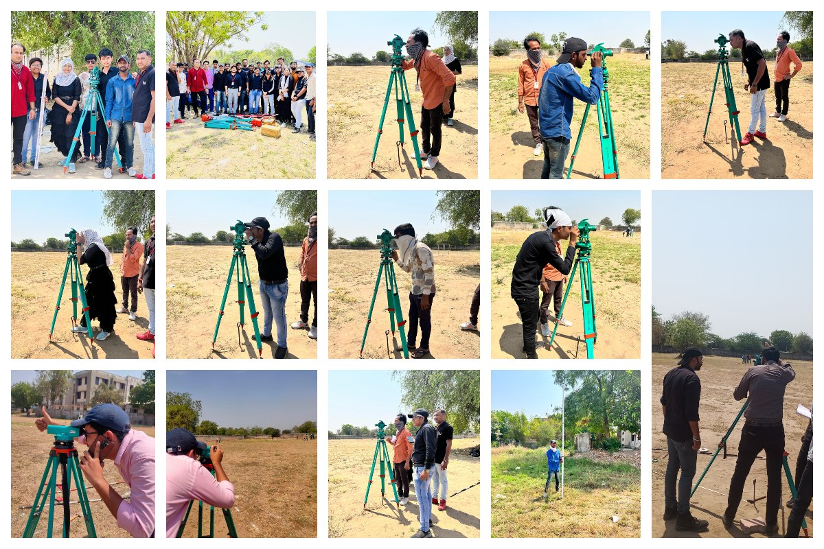 A Report on One Day Field Project on Contour Survey